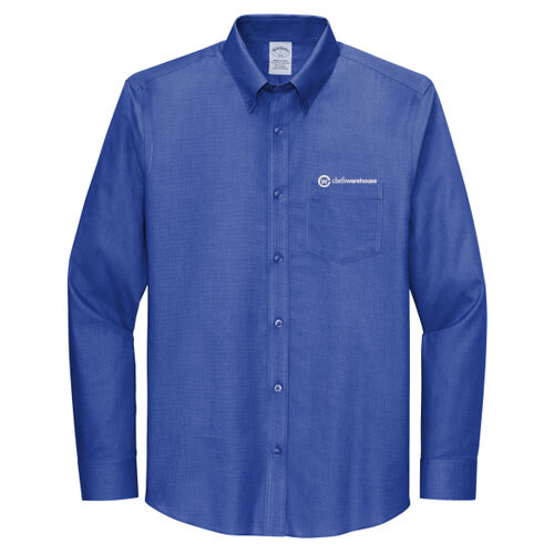 TCW - Brook's Brother Tall Wrinkle Free Stretch Nailhead Shirt Thumbnail