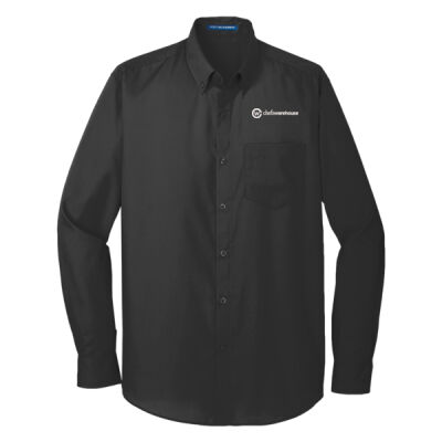 TCW - Port Authority Long Sleeve Carefree Poplin Shirt Thumbnail