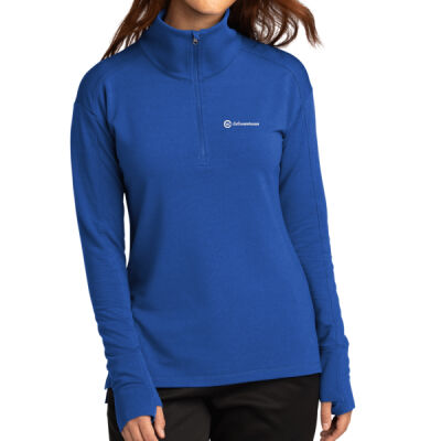 TCW - Sport-Tek Women's Sport Wick ® Flex Fleece 1/4 Zip Thumbnail