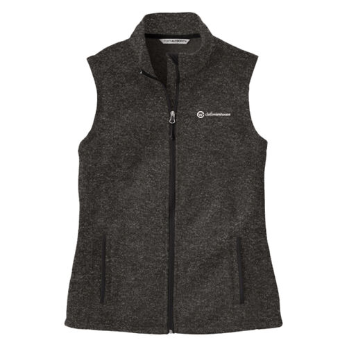 TCW - Port Authority  Women's Sweater Fleece Vest Thumbnail
