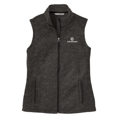   - Women's Sweater Fleece Vest Thumbnail