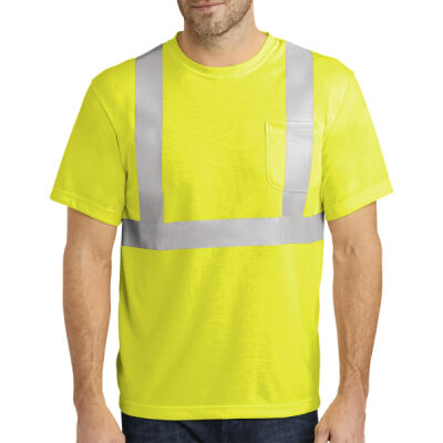  Corner Stone Ansi 107 Class 2 Safety T Shirt Thumbnail