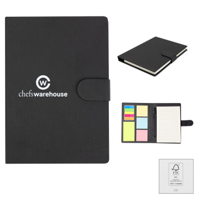 Taylor Padfolio With Sticky Notes & Flags Thumbnail